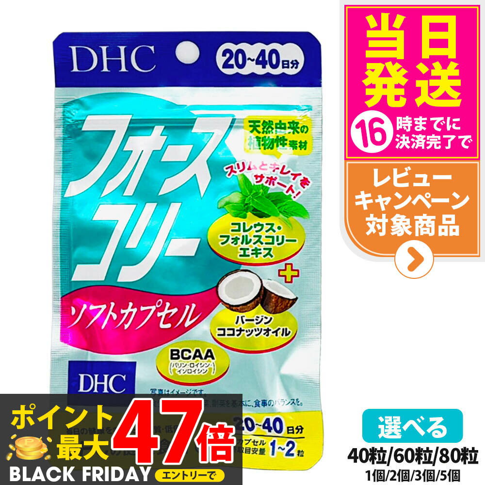 【賞味期限2027/08】DHC フォースコリ