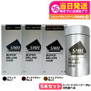 【カラー選べる 5本セット 国内正規品】スーパーミリオンヘアー 30g No.1 ブラック No.2 ダークブラウン No.3 ライトブラウン SMH 男性用 ...