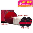 REVI ルヴィ 陶肌ファンデーション 赤 本体15g 通常色 詰め替え用 レフィル 15g 専用パフ4枚付き 基礎化粧品 SPF50++++ 植物幹細胞3種配...
