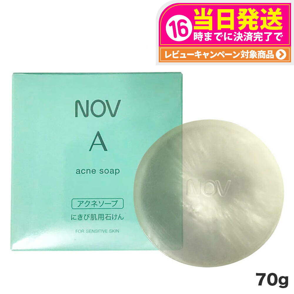 【国内正規品】NOV ノブ A アクネソープ70g にきび肌用石けん 送料無料