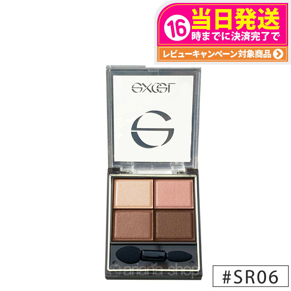EXCEL エクセルスキニーリッチシャドウ SR06 センシュアルブラウン パレット 4カラー アイカラー アイシャドウ アイメイク ギフト 誕生日 プレゼント