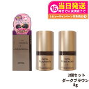 【2個セット 国内正規品】アデランス ヘアプラス ビューファンデパウダー ダークブラウン 8g Aderans 白髪隠し 薄毛隠し 白髪染め 白髪かくし 白髪ファンデーション 増毛パウダー 白髪対策 女性 レディース ヘアファンデーション ボリュームアップ つむじはげ 送料無料