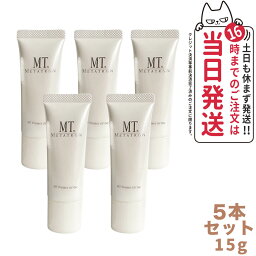 【5個セット 国内正規品】MTメタトロン プロテクトUVジェル15g SPF34 PA+++ ミニサイズ メタトロン化粧品 日焼け止めジェル UVケア ウォータリング処方 保湿成分