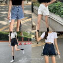 ショートパンツ レディース ボトムス パンツ ロールアップショートパンツ デニム 夏新作 ニムパンツ ショーパン ジーパン ショート丈 20代 30代 40代 ...