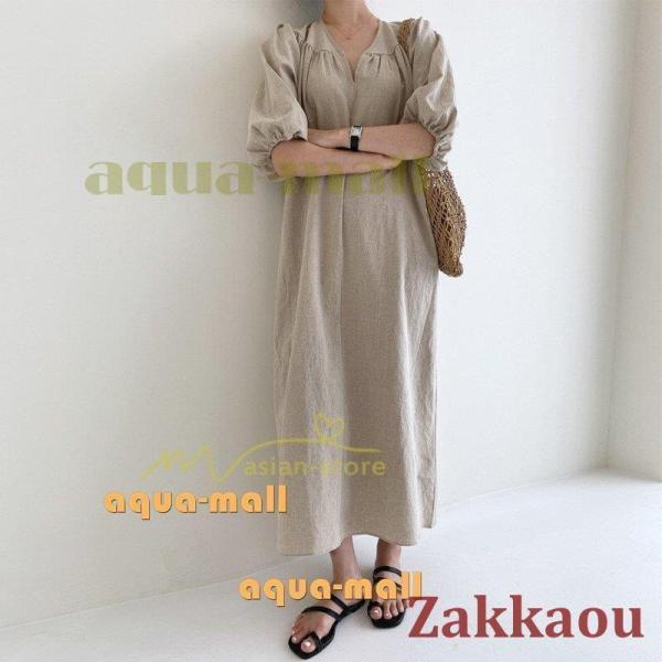 ワンピース レディース 40代 50代 60代 ファッション おしゃれ 女性 新作 チュニック ゆったり 体型カバー 韓国ファッション 通勤通学 お出かけ 無地