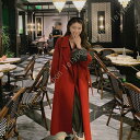 ロング チェスターコート レディース カシミヤ テーラード ウール アウター ロング丈 ゆったり サイズ ジャケット コート 秋冬 アウター 大きめ ロングコー...
