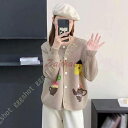 ニットカーディガン 長袖 ニットセーター トップス ニット シャツ 大人 長袖 前開き ショートコート 防寒 春 秋 冬 体型カバー きれいめ OL 着痩せ 2...