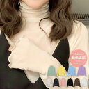 シアー トップス シアートップス シースルー ハイネック インナー シースルー カットソー タートルネック レディース 長袖 フリル メッシュ 春 夏 秋 冬