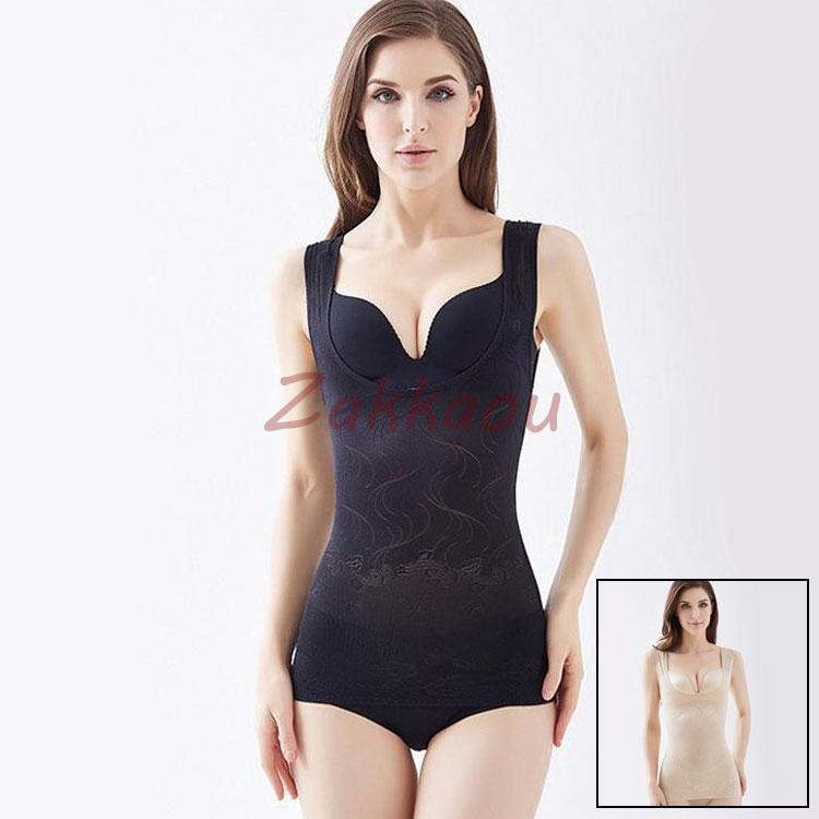 補正下着 レディース ボディスーツ ボディシェイパー お腹引き締めインナー 脇肉 猫背対策 矯正下着 産後ダイエットランジェリー バストアップ ヒップアップ