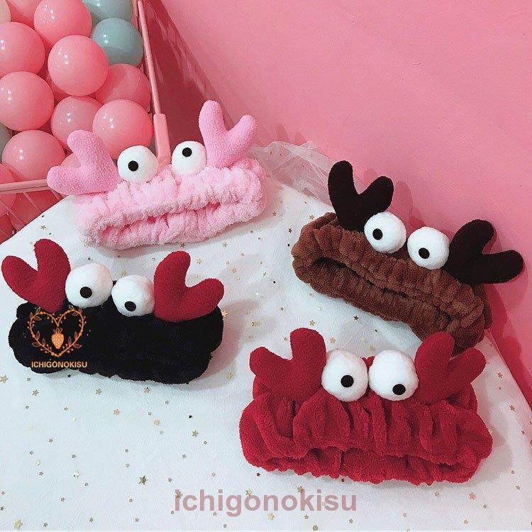 ヘアバンド カチューシャ 二種類ヘアアクセ レディース 可愛い 面白い カニ ユニークヘアアクセサリー ..