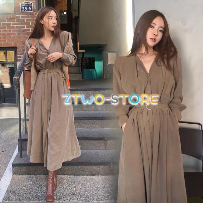 ワンピース マキシ丈 長袖 レディース ロングワンピ Vネック 長袖ワンピース 秋 マキシ丈ワンピース 春 レトロ ドレス チュニック 通勤