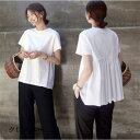 10%offクーポン発行中 Tシャツ レディース 半袖 夏 コットン 大きいサイズ ゆったり カジュアル 白シャツ プルオーバー シャツ カットソー おしゃれ 夏 ゆったり コーデ(4)