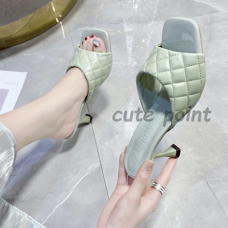 ミュール サンダル レディース 履きやすい 春夏 ハイヒールサンダル ピンヒール ミュール サポシューズ 美脚 履きやすい 痛くない 靴 大人 オシャレ