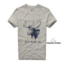 アメカジTシャツ カットソー メンズ 半袖 ロゴt 刺繍入り プリント 100%コットン おしゃれ 個性 丸首 柔らかい 白t ネイビー L XL夏