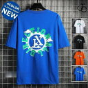 アメカジTシャツ メンズ Tシャツ 半袖 ティーシャツ プリントTシャツ 英字 トップス 夏 夏服 おしゃれ 父の日 プレゼント 2022