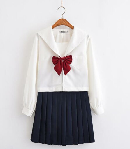 長袖 上下セット セーラー服 JK系フリルスカート パーティグッズ 制服 学生 ユニフォーム 卒業式 入学式 コスチューム スカート 長袖 上下セット セーラー服 JK系フリルスカート パーティグッズ 制服 学生 ユニフォーム 卒業式 入学式 コスチューム スカート