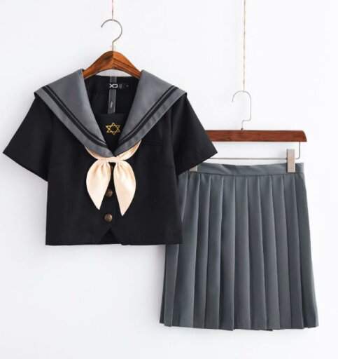 短袖 上下セット セーラー服 JK系フリルスカート パーティグッズ 制服 学生 ユニフォーム 卒業式 入学式 コスチューム スカート 短袖 上下セット セーラー服 JK系フリルスカート パーティグッズ 制服 学生 ユニフォーム 卒業式 入学式 コスチューム スカート