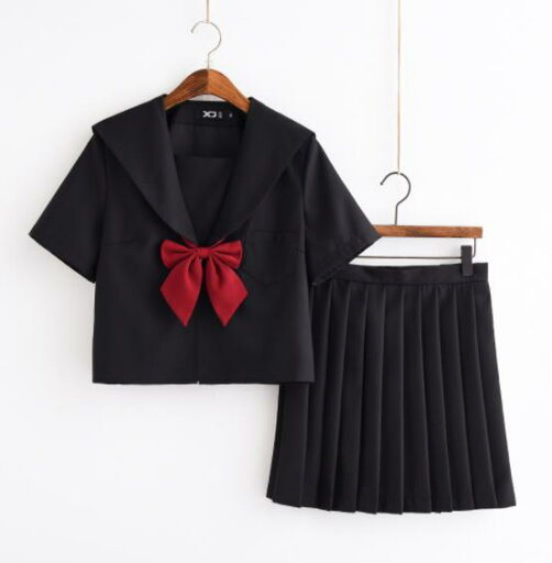 短袖 上下セット セーラー服 JK系フリルスカート パーティグッズ 制服 学生 ユニフォーム 卒業式 入学式 コスチューム スカート 短袖 上下セット セーラー服 JK系フリルスカート パーティグッズ 制服 学生 ユニフォーム 卒業式 入学式 コスチューム スカート