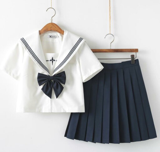 新入荷/短袖 上下セット セーラー服 JK系フリルスカート パーティグッズ 制服 学生 ユニフォーム 卒業式 入学式 コスチューム スカート 新入荷/短袖 上下セット セーラー服 JK系フリルスカート パーティグッズ 制服 学生 ユニフォーム 卒業式 入学式 コスチューム スカート