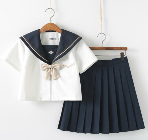 新入荷/短袖 上下セット セーラー服 JK系フリルスカート パーティグッズ 制服 学生 ユニフォーム 卒業式 入学式 コスチューム スカート 新入荷/短袖 上下セット セーラー服 JK系フリルスカート パーティグッズ 制服 学生 ユニフォーム 卒業式 入学式 コスチューム スカート