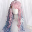 長65CM/変装 Lolita系 ウィッグ ロリータ 原宿風 かつら 前髪 レディース コスプレウィッグ 耐熱ウィッグ コスチューム 仮装 大人用