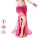 10color 社交ダンス ベリーダンス スカート フリンジ スパンコール クラーデション レディース 舞台風 演出 カラースカート