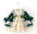 Lolita系 長袖/子供 /キッズ/ ロリータ トップス 萌え ゴスロリ ハロウィン クリスマス キッズ 女児 コスチューム 子供 衣装 ドレス アリス ハロウィン仮装 衣装 子供ドレス 子供 ワンピース 可愛い(3)