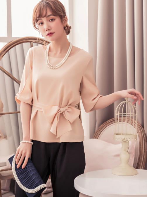 2点セット 上下セット セットアップスーツ パンツスーツ 結婚式 フレアスリーブ レディースファッション ママ 通勤 結婚式 同窓会 披露宴 卒入園式 入学式 ゆったり 春夏秋冬