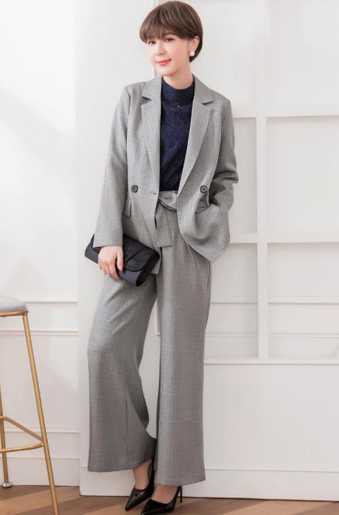 2点セット コート 上下セット セットアップスーツ パンツスーツ 結婚式 フレアスリーブ レディースファッション ママ 通勤 結婚式 同窓会 披露宴 卒入園...