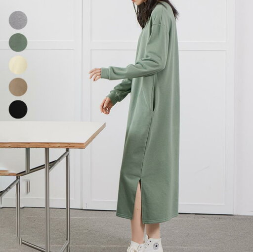 春秋/5色 シャツワンピース ワンピース レディース Aライン ロング丈 ゆったり 体型カバー 夏 シャツ パーカー ワンピース 春秋/5色 シャツワンピース ワンピース レディース Aライン ロング丈 ゆったり 体型カバー 夏 シャツ パーカー ワンピース