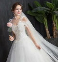 新入荷/ウエディングドレス/花嫁ドレス/Aライン/プリンセス/ノースリーブ/ホルターネック/ノースリーブ /ホルターネック/バルーンスリーブ/パーティードレス ...