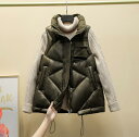 新発/ベスト レディース 中綿 ベスト ダウンベスト ジャケット アウター韓国 ゆったり 個性的 コート安い 学生 春秋 大きいサイズ