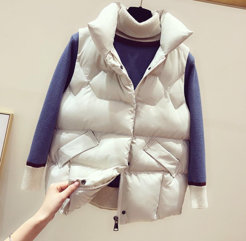 ベストレディース中綿ベストダウンベ...