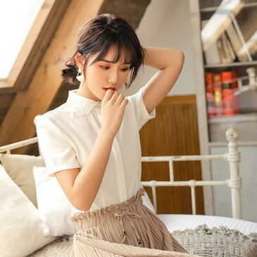 3color 中袖 通勤オフィス ワイシャツ シャツ ブラウス ビジネス レディース シャツ 制服 フォーマル オフィス ワイシャツ トップス スーツ リクルート 就活 OL 事務服 大きサイズ