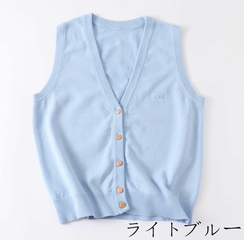 送料無料/13色 JK系 コート ボダン/セーター/ニットベスト レディース ミディアム丈 小さいサイズ 大きいサイズ Vネック ボダン 上品 体型カバー 韓国...