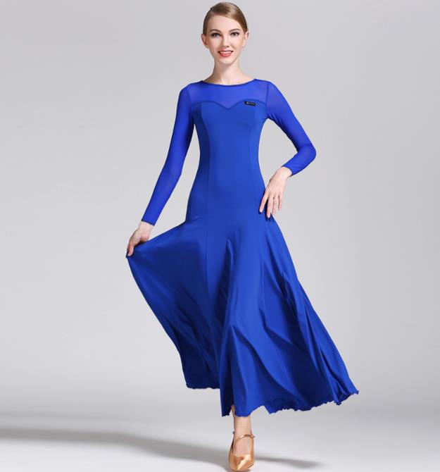 送料無料 ワンピース 社交ダンス 社交ダンスドレス ラテンドレス 発表会 競技 練習 演出 高級感 お洒落 豪華 モダンダンス タンゴ ワルツ 無地