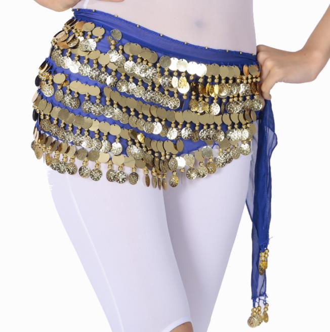 送料無料 ベリーダンス 衣装 腰巻き 舞台風 演出 衣装 ベリーダンス ヒップスカーフ ベリー コインスカーフ ヒップスカート アラビア衣装 ダンス衣装 スパン...