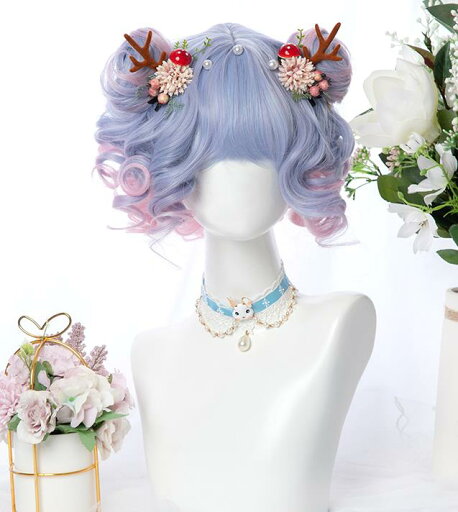 長32cm/変装 Lolita系 ウィッグ ロリータ 原宿風 かつら 前髪 レディース コスプレウィッグ 耐熱ウィッグ コスチューム 仮装 大人用 長32cm/変装 Lolita系 ウィッグ ロリータ 原宿風 かつら 前髪 レディース コスプレウィッグ 耐熱ウィッグ コスチューム 仮装 大人用