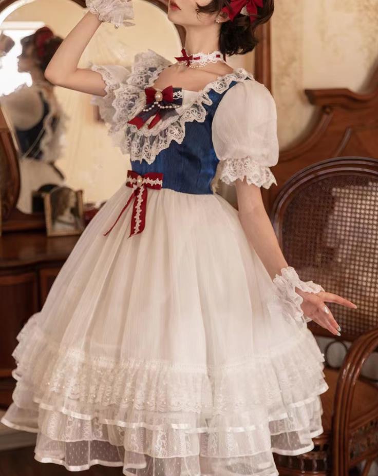 2022夏/新発/数量限定/Lolita系 白...の紹介画像2