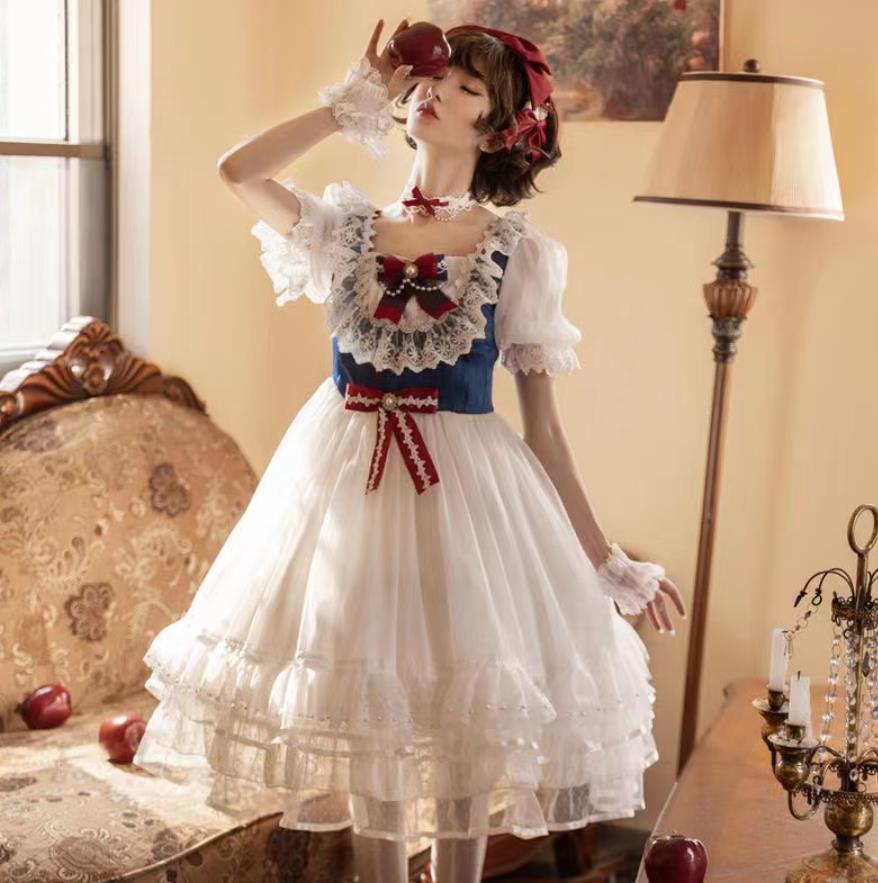 2022夏/新発/数量限定/Lolita系 白...の紹介画像3
