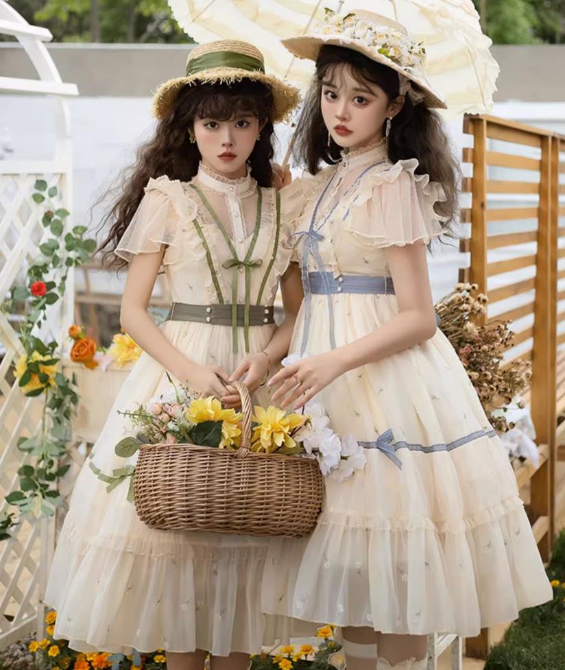 樂天商城 - /新発/数量限定/Lolita系 /ワンピース　jsk　OP　日常　写真　舞台　変装/ロリータ トップス 萌え レディース ゴスロリ ロリータファッション　変装　トップス 吊りスカート ワンピース　花嫁洋服 ウエディングドレス　人形ドレス ハロウィン