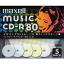 maxell (マクセル)音楽用CD-R デザインプリント80 5P CDRA80PMIX.S1P5S