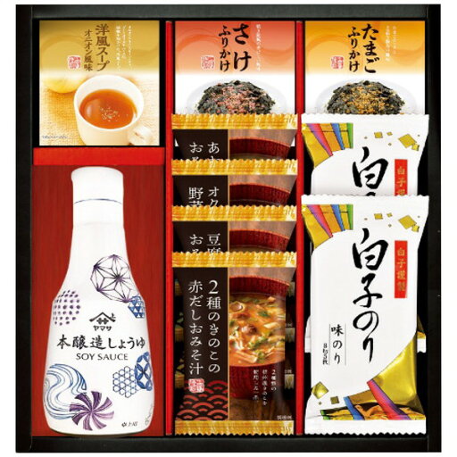【ギフト包装・のし紙無料】千寿堂 ヤマサ鮮度しょうゆ&フリーズドライバラエティセット CR-30(A4) 【ギフト包装・のし紙無料】千寿堂 ヤマサ鮮度しょうゆ&フリーズドライバラエティセット CR-30(A4)