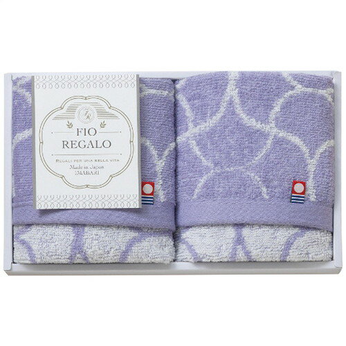 【ギフト包装・のし紙無料】プレーリードッグ フィオレガロ 今治ウォッシュタオル2枚セット IFR-153(B5)