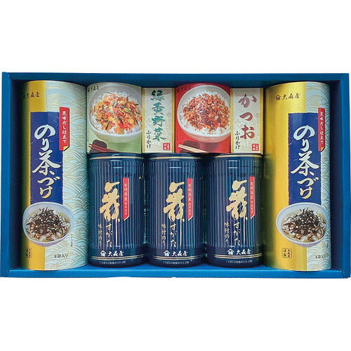 【お歳暮・送料無料】大森屋 舞すがたバラエティ詰合せ NTF-30G 御歳暮