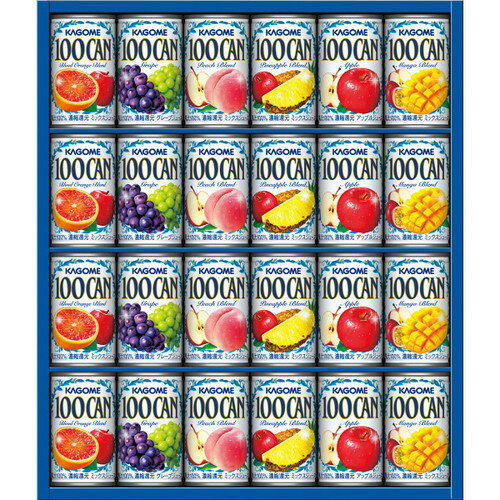 【お歳暮・送料無料】カゴメ 100%フルーツジュースギフト(24本) FB-30G 御歳暮
