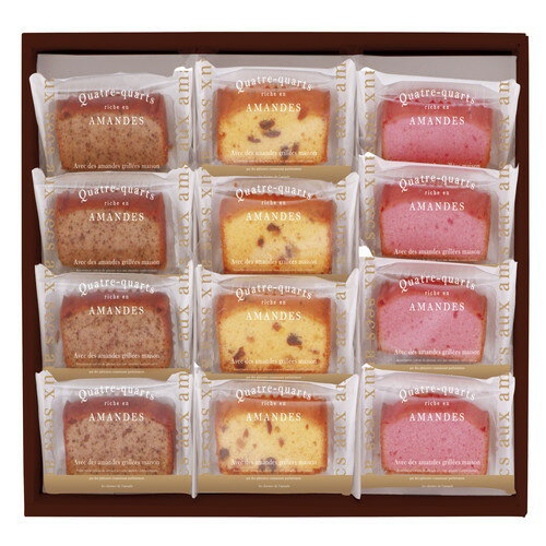 【ギフト包装・のし紙無料】アーモンドリッチパウンド 12個入 AP12(A4)