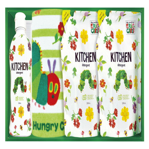 【ギフト包装・のし紙無料】はらぺこあおむし キッチン洗剤セット H-15AZ(A4)
