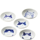【ギフト包装・のし紙無料】SHICHITA 猫 豆鉢揃 木箱入 N7-2052A(A5)