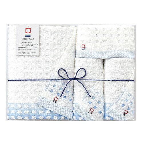 【送料無料・包装無料・のし無料】今治 蒼海 タオルセット J-4340(A3)